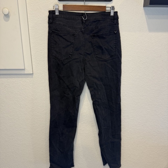 Share VIGOSS ACE STRAIGHT BLACK JEAN PANT SIZE 30 HIGH RISE STRAIGHT LEG Black - Picture 9 of 13
